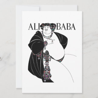 Nouveu Ali Baba par Aurbrey Beardsley