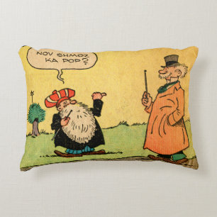 "Nov Shmoz Ka Pop ?" Coussin d'accents Hitchhiker