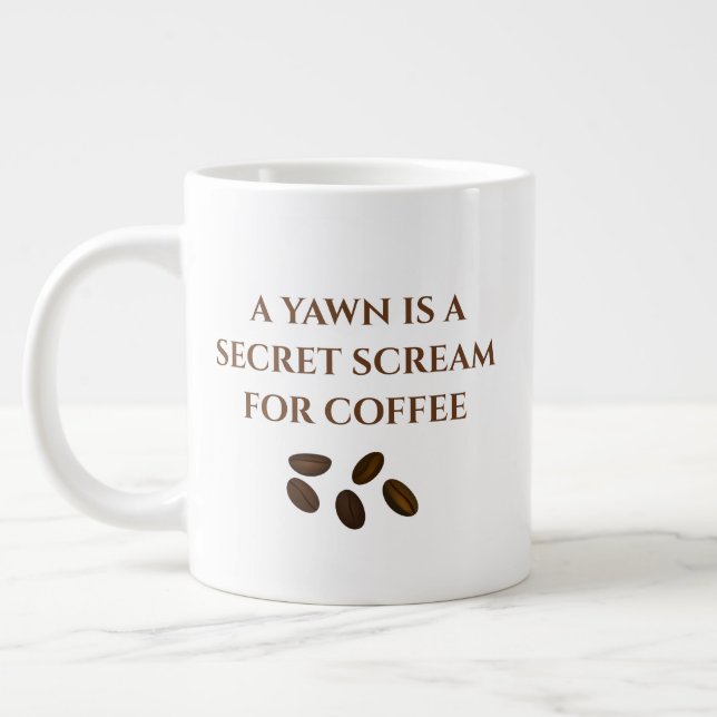 Novelty Funny Café Spécialité Mug (Gauche)