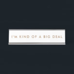 Novelty Funny Desk Nom Plaque<br><div class="desc">Les plaques de nom de bureau amusantes sont des plaques de bureau amusantes et des panneaux de bureau pour les bureaux avec votre jeu de mots de nouveauté préféré, une citation de joker. Nos plaques de nom amusantes qui peuvent être utilisées comme plaque de bureau personnalisée ou plaque de nom...</div>