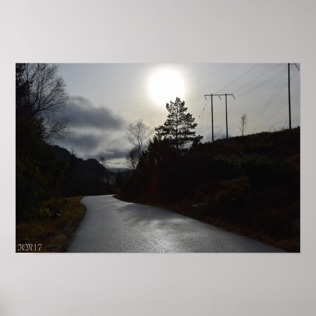 #November Sun19" x 13"Value Poster Paper (Matte) (Devant)