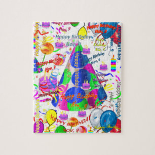 Novembre 9 Anniversaire Jigsaw Puzzle