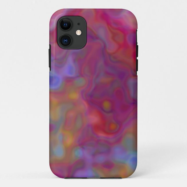 Novembre Kiss coque abstrait pour iPhone (Dos)