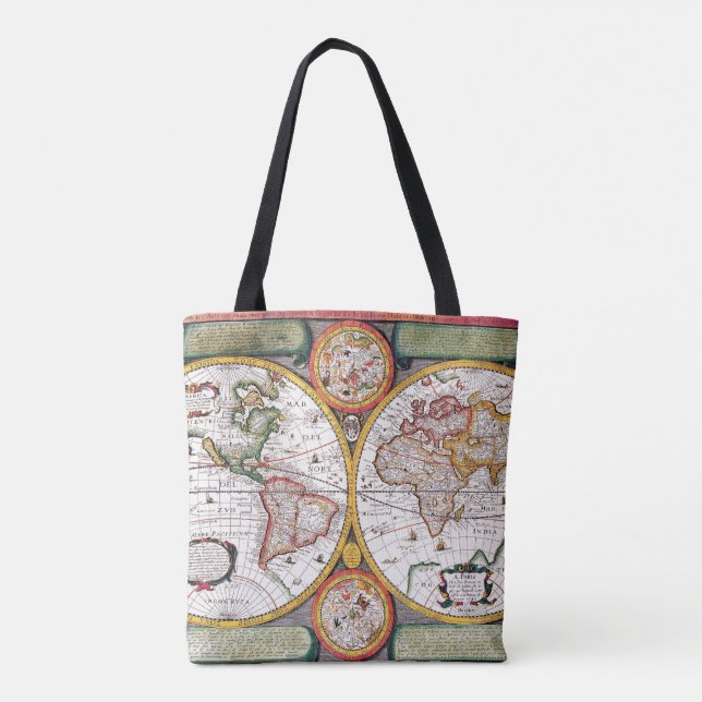 Novvelle Terra Universelle Classic Map Sac fourre- (Dos)