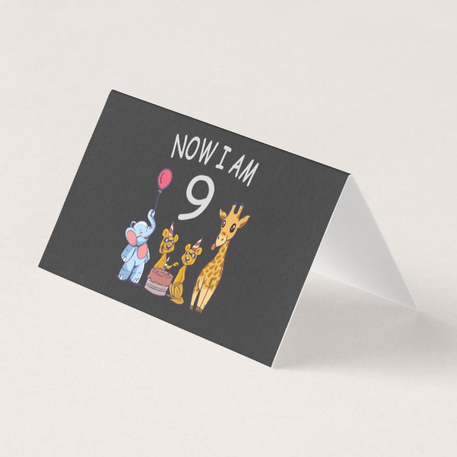 Now I le 9e anniversaire du Birthday (Front)