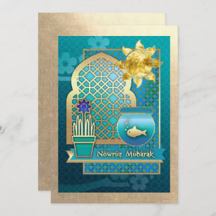 Nowruz Mubarak Invitations du Nouvel An Perse