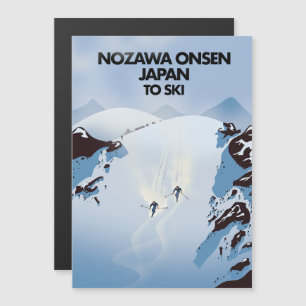 Nozawa Onsen Japon impression ski.