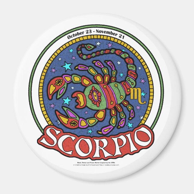 NP Scorpio Large Magnet (Devant)