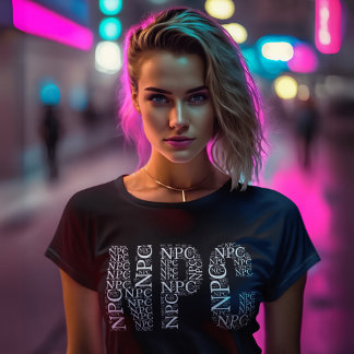 NPC Caractère non jouable Funny Gamer T-Shirt
