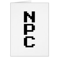 NPC - Carte de caractère non jouable
