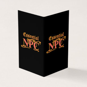 NPC essentiel ne pas viser Rob ou tuer RPG drôle