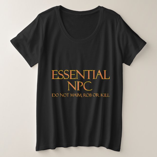 NPC essentiel ne pas viser Rob ou tuer RPG drôle (Design devant)