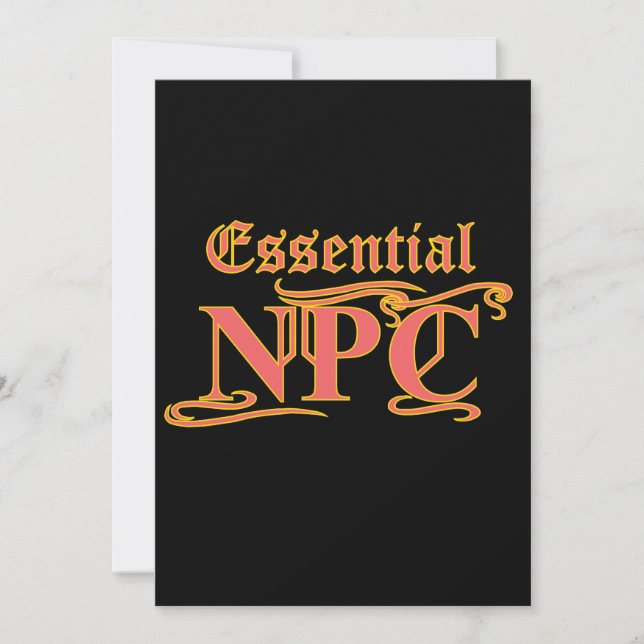 NPC essentiel ne pas viser Rob ou tuer RPG drôle (Devant)