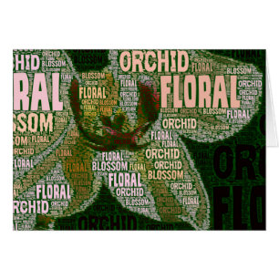 Nuage de mots de Fleur d'Orchidée