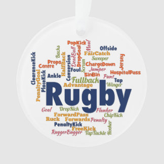 Nuage de mots de rugby à XV