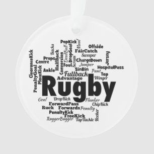 Nuage de mots de rugby à XV