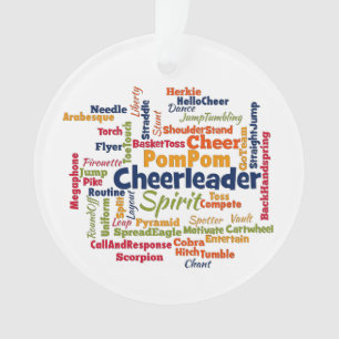 Nuage de mots Pom-pom girl (Cheer Leader)