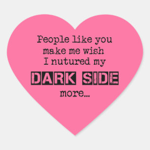 Nuage Mes Stickers Coeur foncé