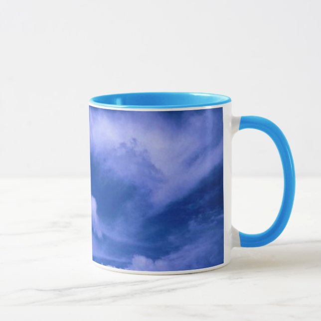 nuage sinueux, tasse (Droite)