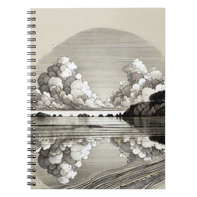 Nuages Abstraits | Journal carnet (Devant)