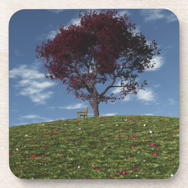 Nuages Aller Naviguer Par Cork Dessous de verre (Devant)