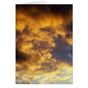 Nuages couchés de soleil