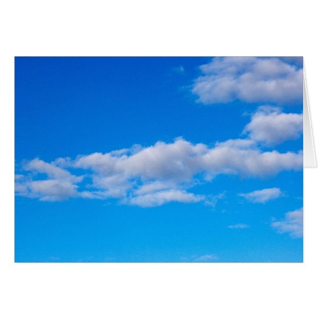 nuages cumulus au-dessus de l'Antarctique occident (Devant horizontal)