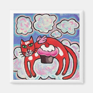 Nuages de cupcake Angel Magnet