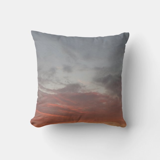 Nuages de lever du soleil Coussin de lancer 41 cm  (Recto)