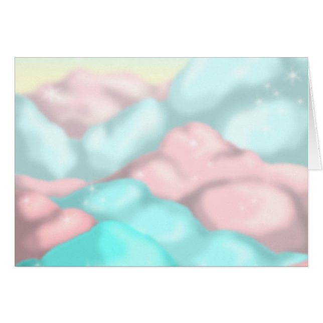 Nuages de sucrerie (Devant horizontal)