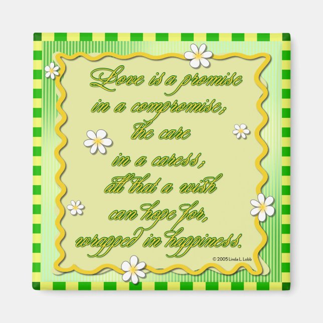 Nuages d'inspiration : L'amour est un aimant prome (Devant)