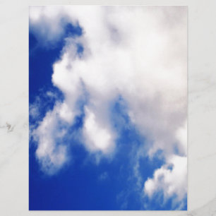 Nuages et ciel bleu