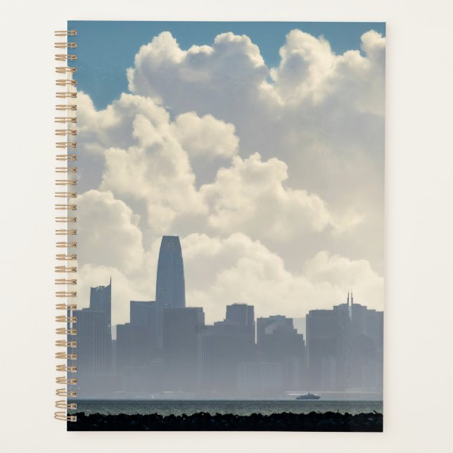 Nuages et la ville (Devant)
