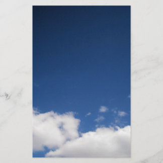 Nuages et papeterie Blue Sky