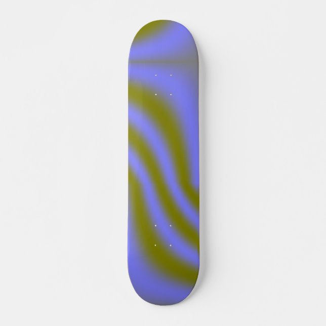 Nuages fluorescents Skateboard (Devant)
