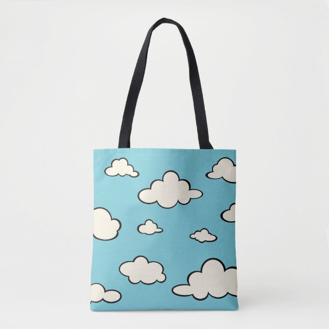 NUAGES GRAPHIQUES DANS LE CIEL SUR TOUT LE SAC FOU (Devant)