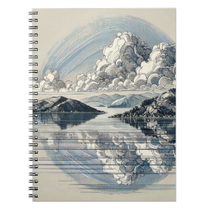 Nuages réfléchissants   Journal carnet