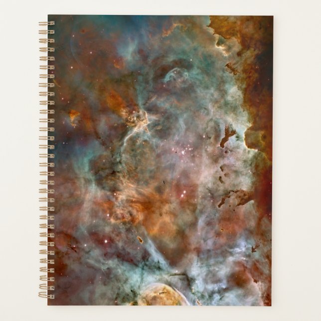 Nuages sombres de Carina Nebula Hubble Space (Devant)