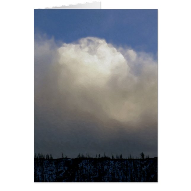 Nuages sur la crête (Devant)