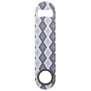 Nuances de bleu gris motif diamant