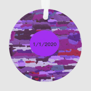 Nuances de calque bossées violet et rouge