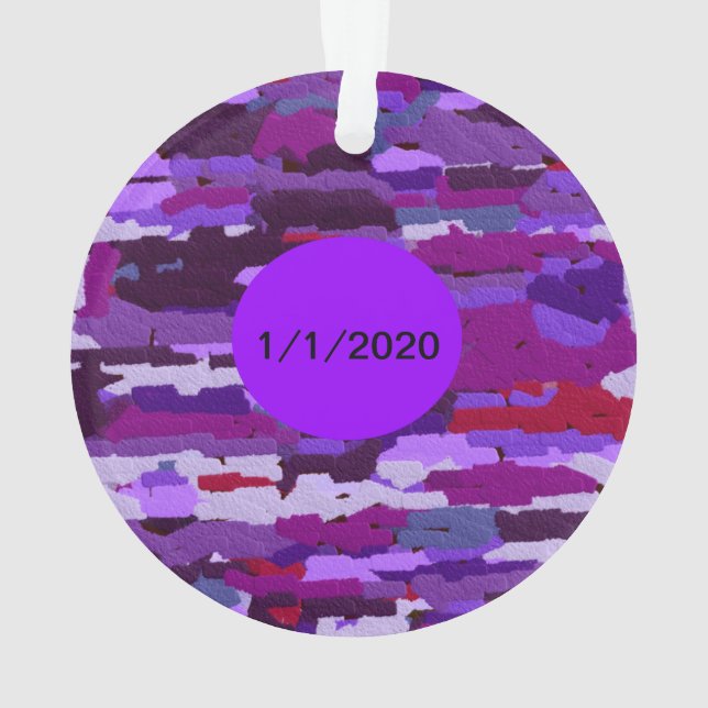Nuances de calque bossées violet et rouge (dos)