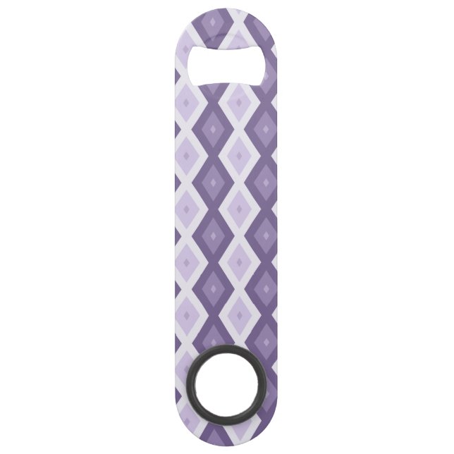 Nuances de lavande motif diamant (Devant)