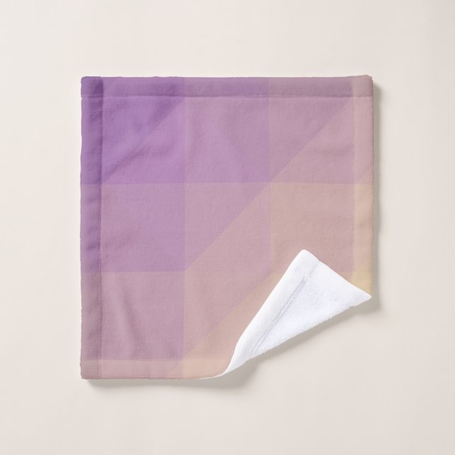 Nuances de pourpre (Gant de toilette)
