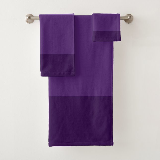 Nuances de rayures violettes foncées et claires (En situation)