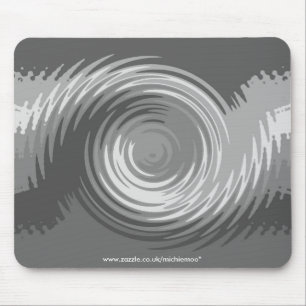 Nuances de tapis de souris gris d'ondulation