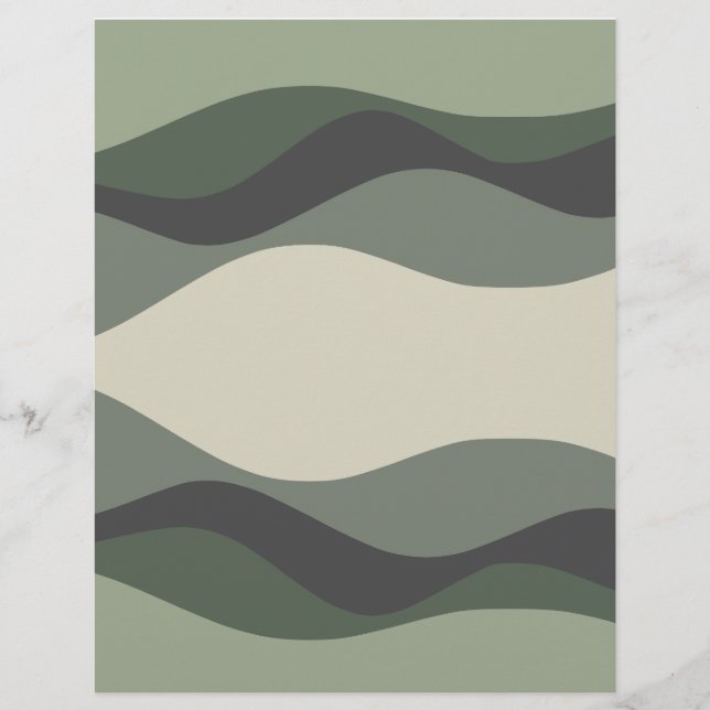 Nuances de vert : (Devant)