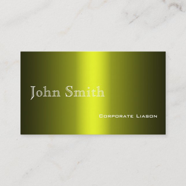 Nuances simples de Cartes de visite professionnels (Devant)