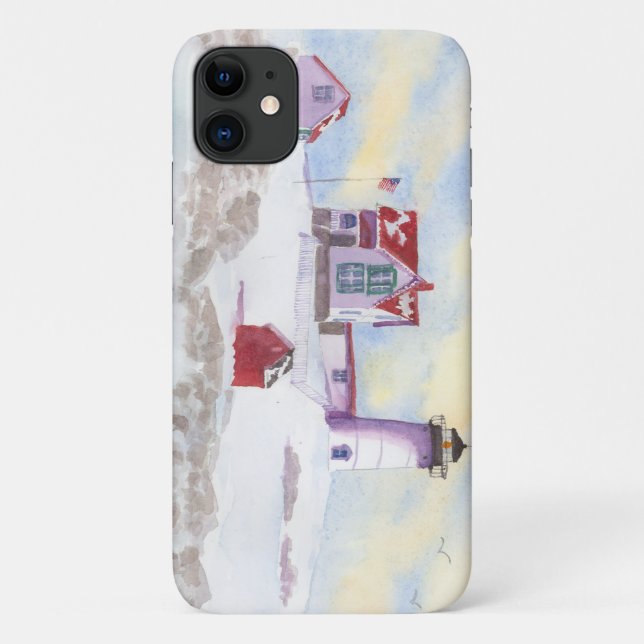 Nubble Lighthouse iPhone / coque ipad (Dos)
