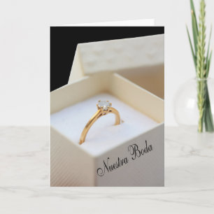 Nuestra Boda - faire-part de mariage espagnole